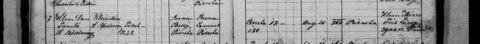 Pátroha Jewish marriage register, 21 August 1865, entry 7: Betty Rosman, 17, daughter of Samuel Rosman of Pátroha (later Betti Glück, the siblings’ 2nd-great-grandmother), marries