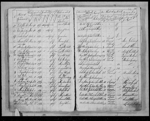 Nyírbátor Jewish birth register, 1873–74, whole page (image 24): entry 12 is Jeti (Jetti) Glück, born 10 May 1873, daughter of Samuel Glück and Betti — the mother of Szerén (Sarah