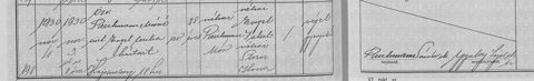 Hajdúdorog civil death register, 1930, certificate 198: Cecilia Reichmann née Engel, widow of Mór Reichmann, died 3 November 1930, aged 88; daughter of the late Jakab Engel. The mo