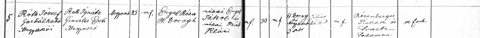 Hajdúdorog Jewish marriages 1887, no. 5 (14 July): Róza Engel, 30, × József Roth — bride’s parents “the late Jakab Engel” and “the late Klári Fried”.