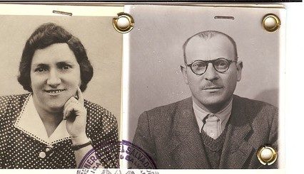 Erzsébet Wiesner Winyik and Dezső Winyik, 1942