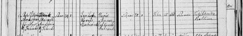 Hajdúnánás Jewish marriages, 25 Feb 1868, no. 3: Adolf (Abraham) Arenstein of Újfehértó, son of Izsák and Margit Arenstein, marries Lea Lefkovits of Szobránc.