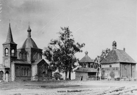 Haradnaja (Horodno), the market square, 1929.
