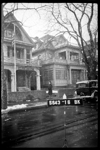 1424 49th St, Brooklyn, 1940 — Rav Shmaya's house and shul from 1941; R' Eliezer's address in 1955