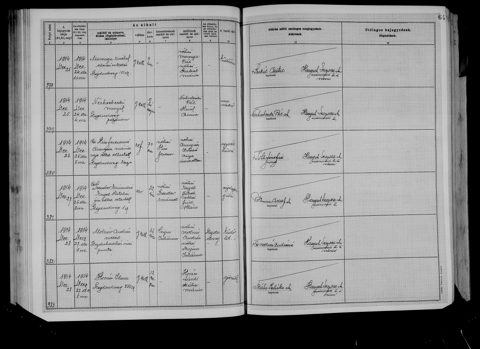 Hajdúdorog civil death register, 1914, entry 381: Katalin (Kati) Engel, widow of Emánuel (Mendel) Szender, aged 82, died 26 December 1914; parents the late Jakab Engel and Klára Fr