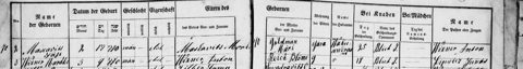 Gáva Jewish births, 1870, no.3: “Wizner Mardche”, born 9 March 1870, father Wizner Anton, mother Reich Blüme; mohel Blich J., sandek Lipsicz Junas — a brother of Farkas Wiesner.